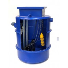 1000Ltr Dual Sewage Pump Station 10m head, Ideal for houses with upto 5 Bedrooms